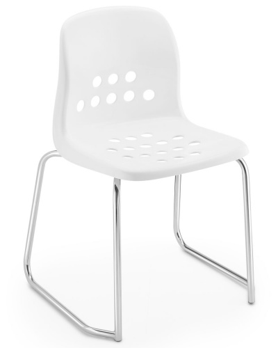 APERO Skid-Base Stacking Cafe Chair