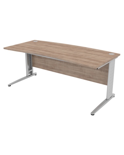 Atmosphere Cantilever Double-Wave Bow Desk