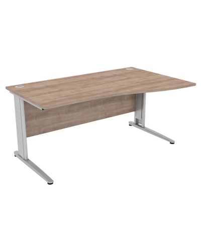 Atmosphere Cantilever Wave Desk - Right Hand