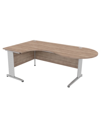 Atmosphere Conference Crescent Desk - Left Hand