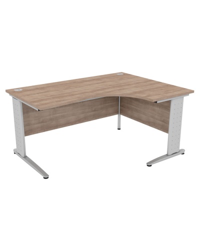 Atmosphere Cantilever Crescent Desk - Right Hand