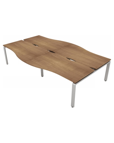 AuraBench Wave Desk - Set of 4