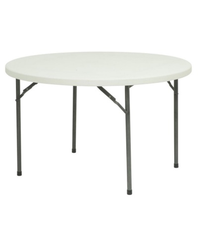 Basics Round Folding Table