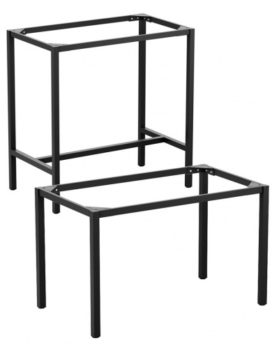 BLOCK Indoor / Outdoor 4 Leg Rectangular Table Frame