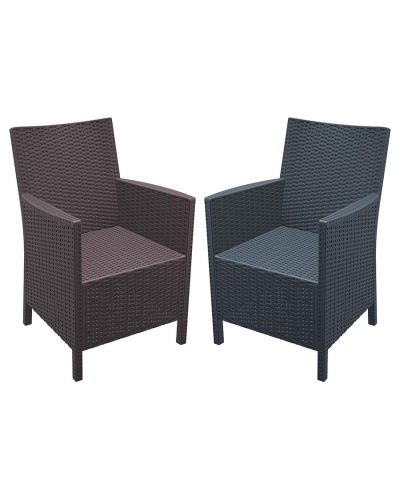 California Weave Indoor / Outdoor Armchair