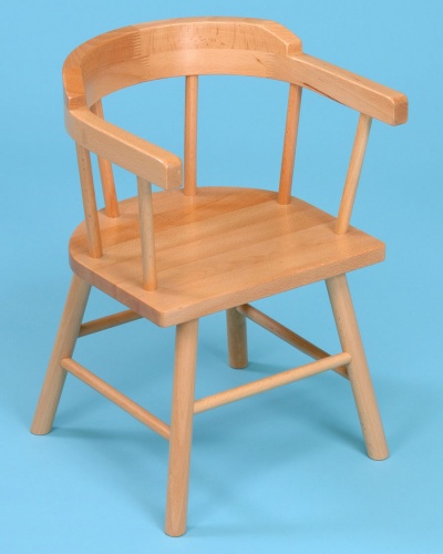 Children S Captain Chair Pack Of 2, Child Wooden Chair With Arms