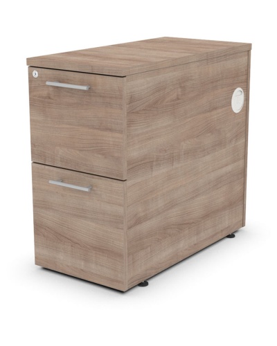 Duty Desk High Pedestal 800D - 2 Drawer