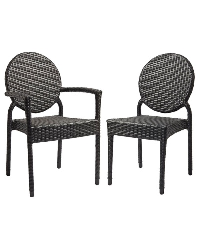 Eclipse Wicker Weave Outdoor Chair