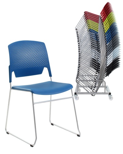 EDGE High-Density Stacking Plastic Chair