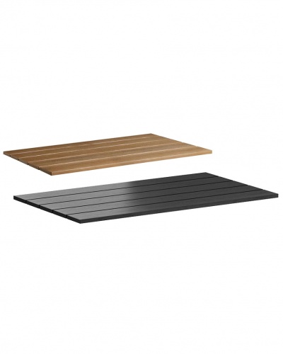 EKO Wood Effect Indoor / Outdoor Rectangular Table Top