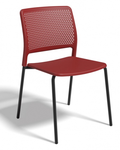 Grafton Mesh-Back 4-Leg Stacking Chair