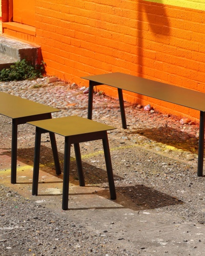 Graphic All Metal Indoor / Outdoor Bench