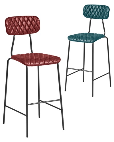 Kara Faux Leather Bar Stool