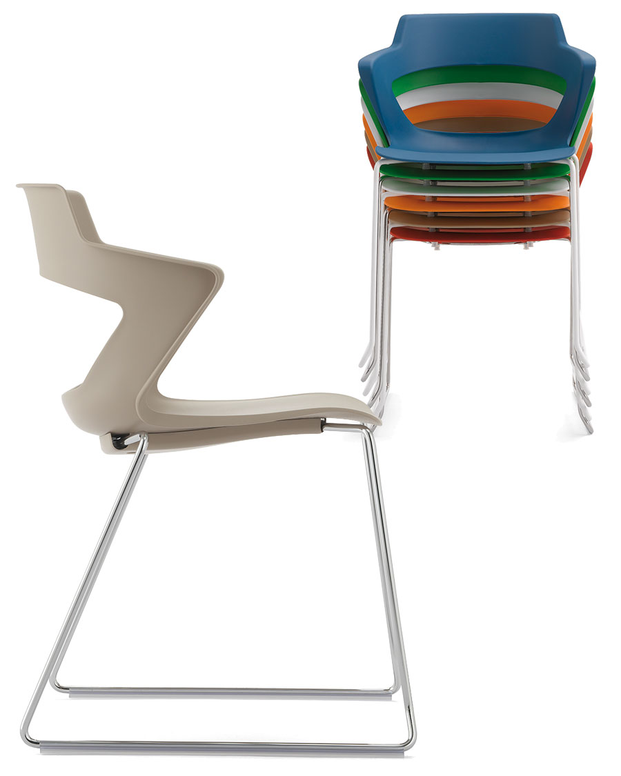 Zenith Moulded Chair SkidBase