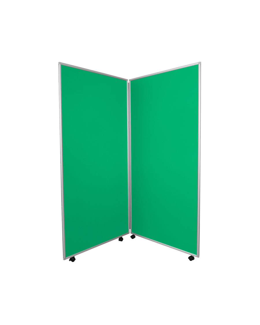 2 Panel Mobile Jumbo Display Stand Aluminium Frame