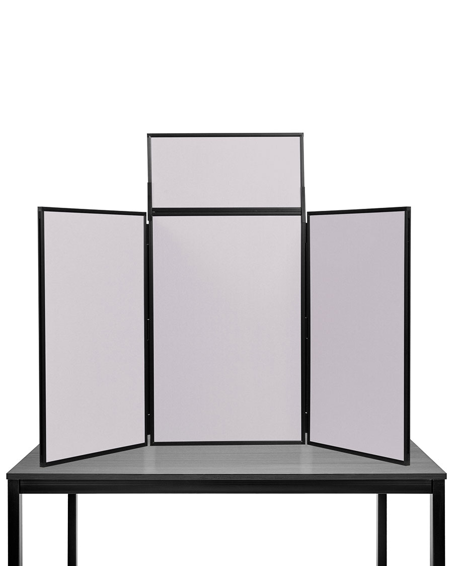 3 Panel Maxi Desk Top Display Stand