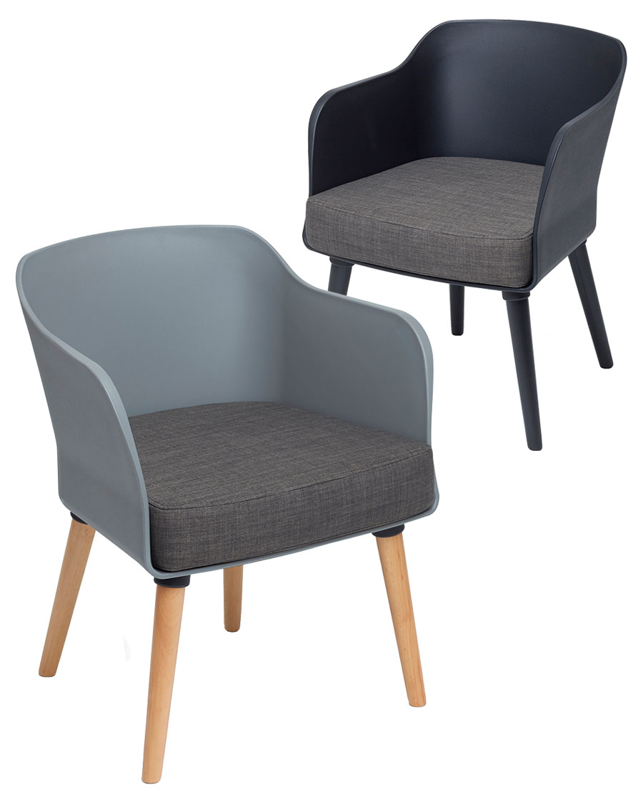 Tub chairs plastic price deals