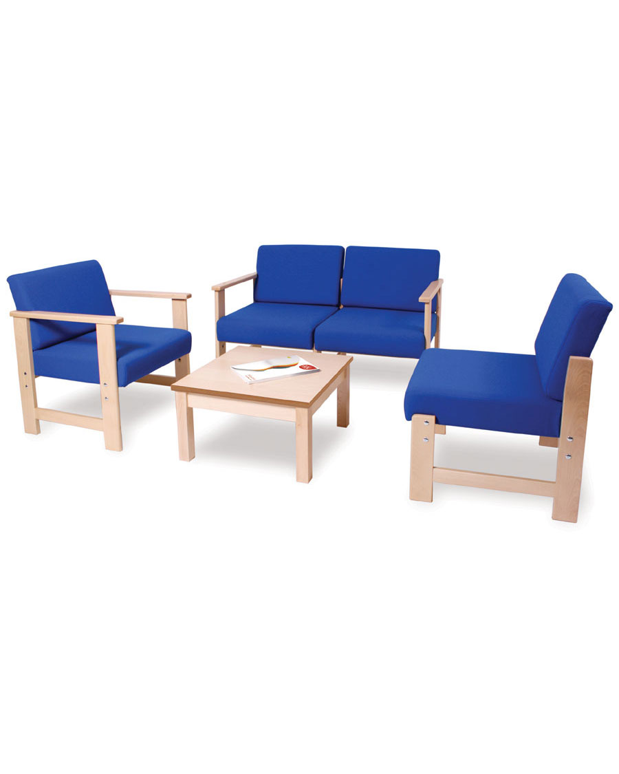 Wooden discount lounger sofa