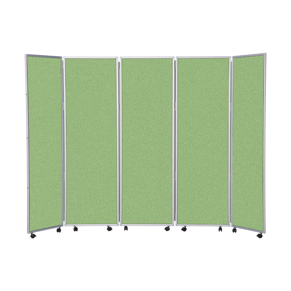 1800mm High EasyClean Mobile Concertina Room Divider