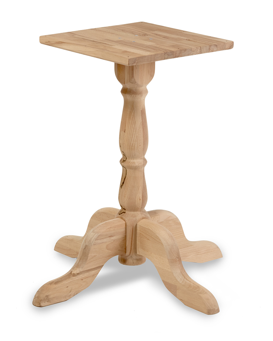 Round clearance pedestal base