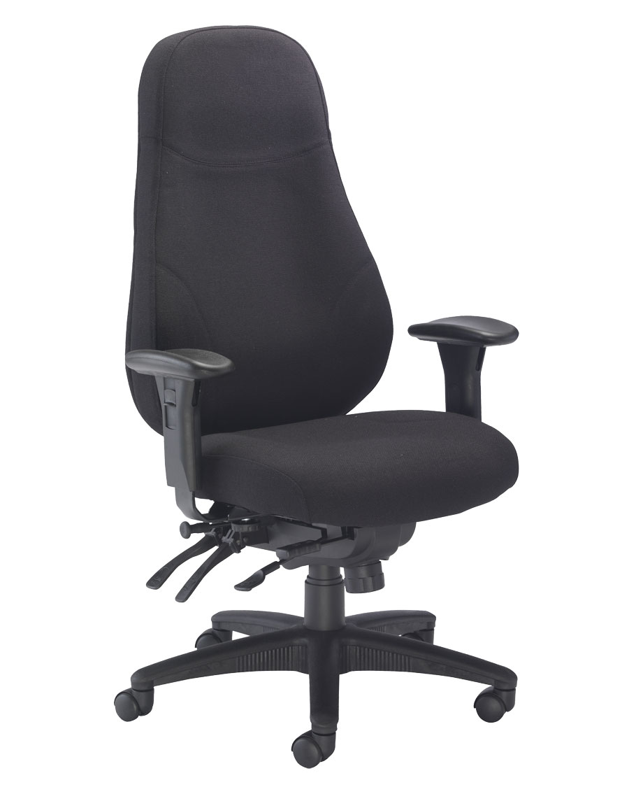 Cheetah Fabric Office Chair 24h