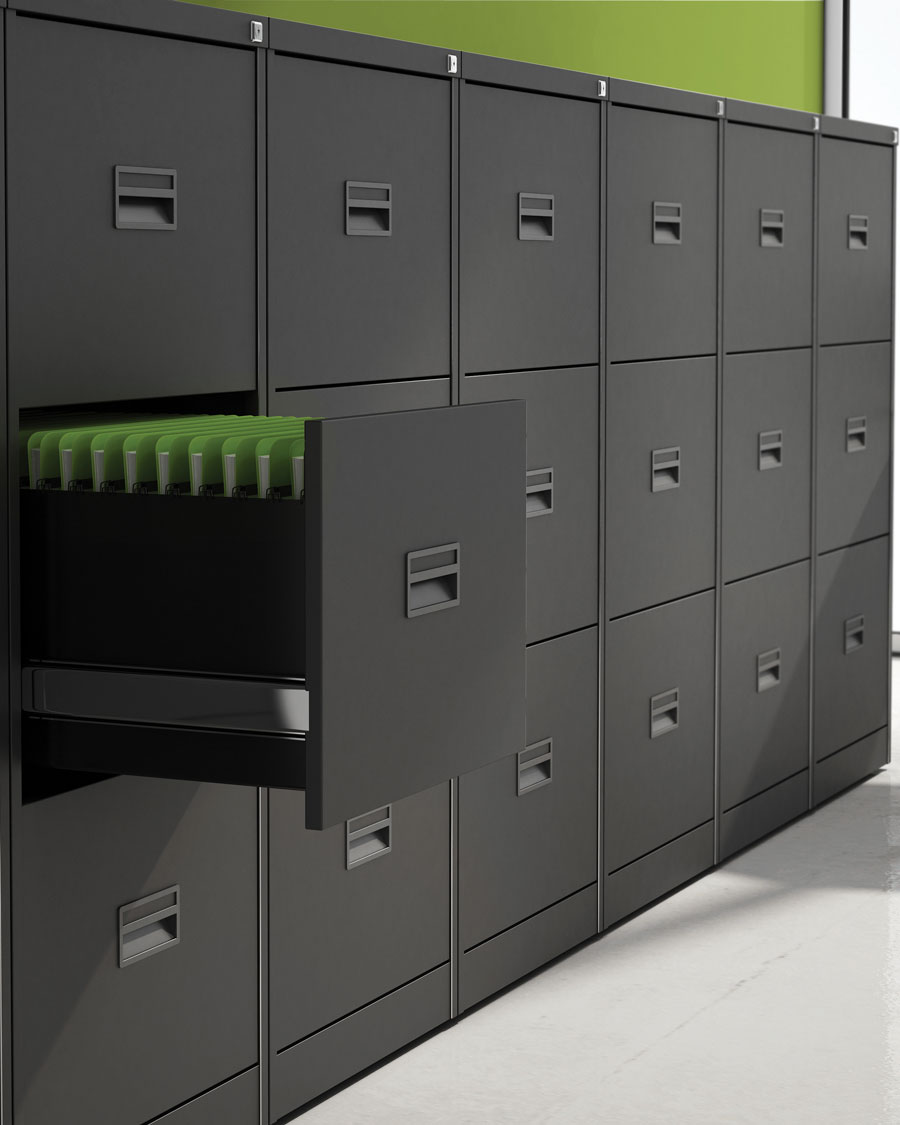 A3 Jumbo 5 Drawer Filing Cabinet