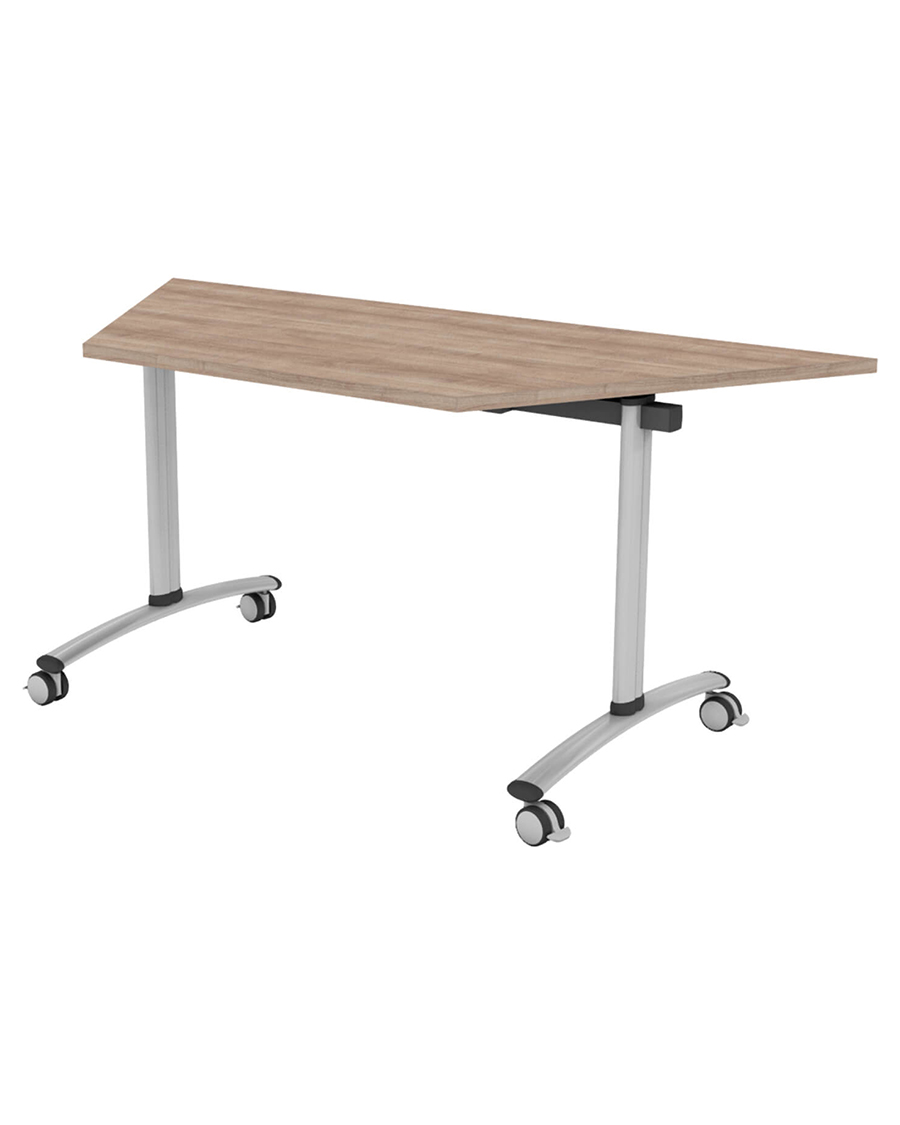 Tilt Top Conference Table Trapezoidal