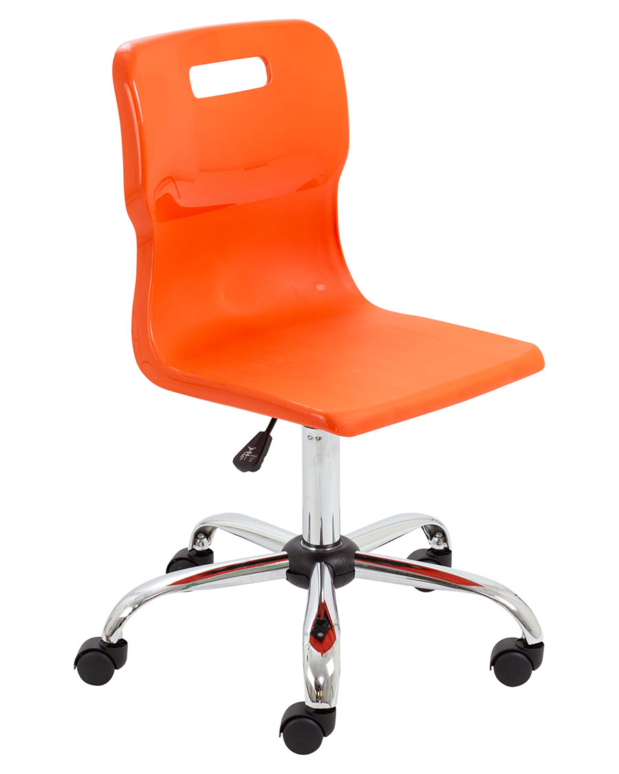 Plastic swivel clearance chair