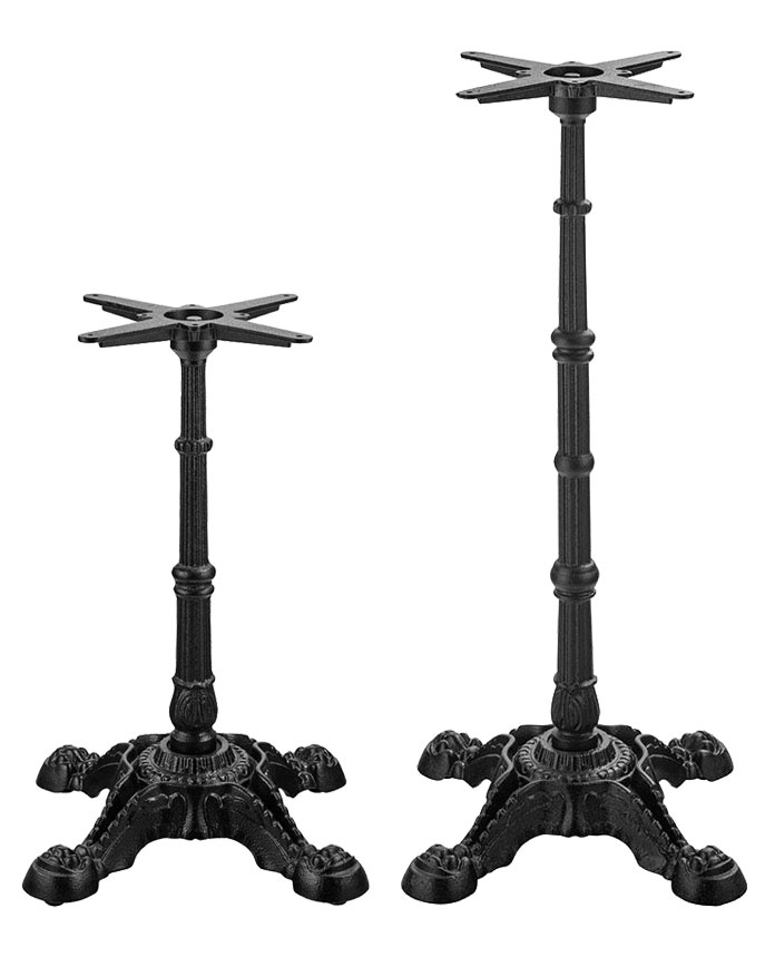 Cast iron bistro table base discount