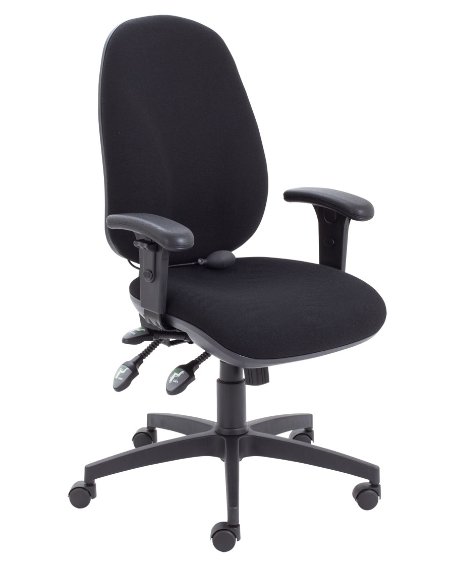 Concept Maxi Ergo Operator Chair Adjustable Arms 24H