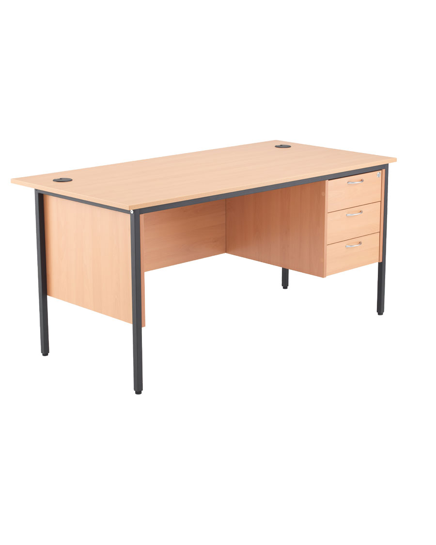 Start Rectangular Workstation 3 Drawer Unit