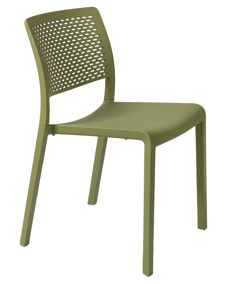 Trama Indoor / Outdoor Plastic Stacking Chair