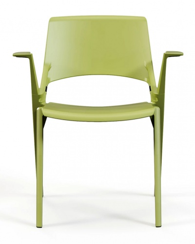 Myke 4-Leg Moulded Stacking Armchair