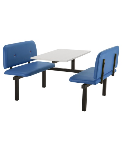 Oscar ''Button'' Padded Bench Canteen Furniture