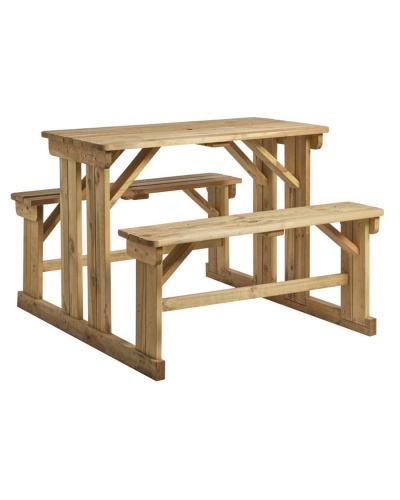 Range Walk-In Picnic Bench