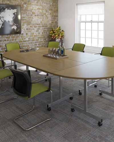 Rectangular Fliptop Meeting Table