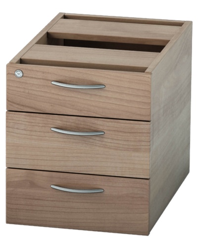 Satellite Fixed Pedestal - 3 Drawer