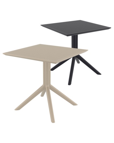 Sky Indoor / Outdoor All Plastic Table