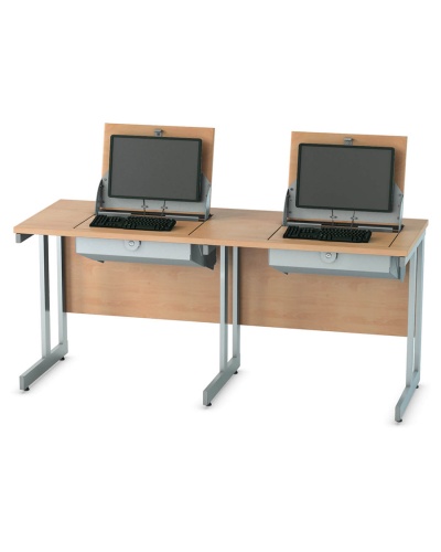 SmartTop Double Computer Desk - Right