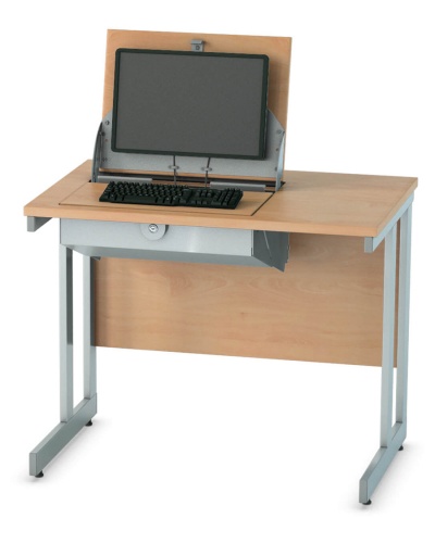 SmartTop Single Computer Desk - Left