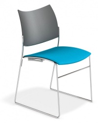 Curvy Stacking Chair + Seat Pad