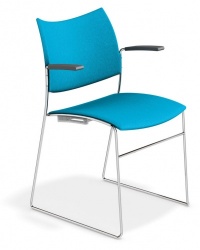 Curvy Stacking Armchair + Seat & Back Pad