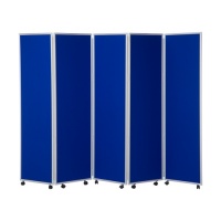 1800mm High Mobile Concertina Room Divider