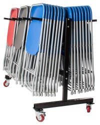 Zlite Exam Folding Chair Trolley - 60