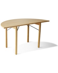 ''B-310HR'' Half-Round Folding Wooden Conference Table