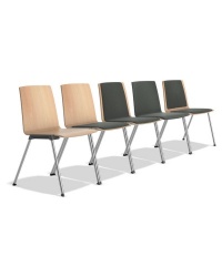 Caliber Wooden Stacking Conference Chair
