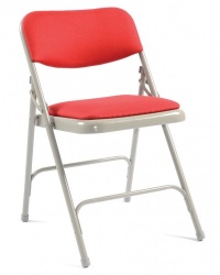 2700 Folding Chair + Seat & Back Pad - Red