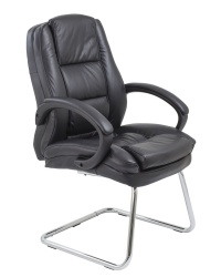 Colorado Leather Visitor Chair 24H