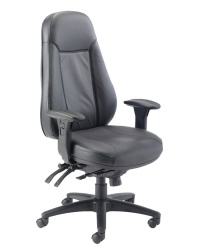 Cheetah Leather Office Chair 24H