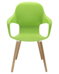 Ariel 2 Wooden Leg Cafe Chair 24H